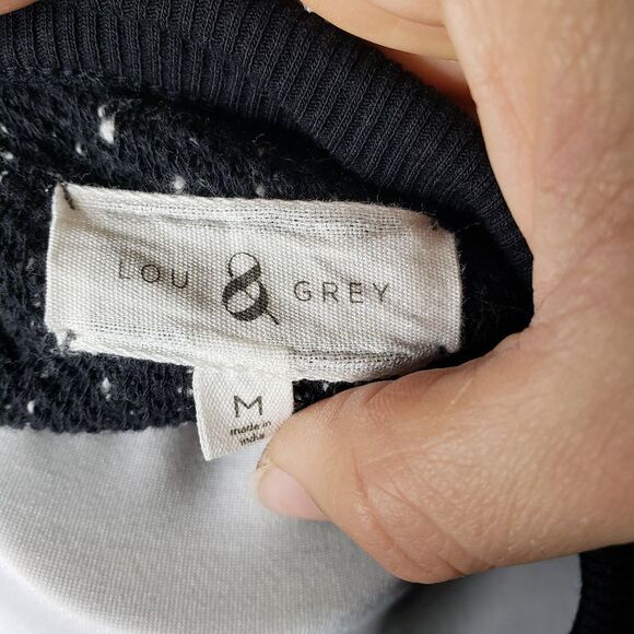 Lou & Grey marled mixed media top medium - Picture 6 of 8